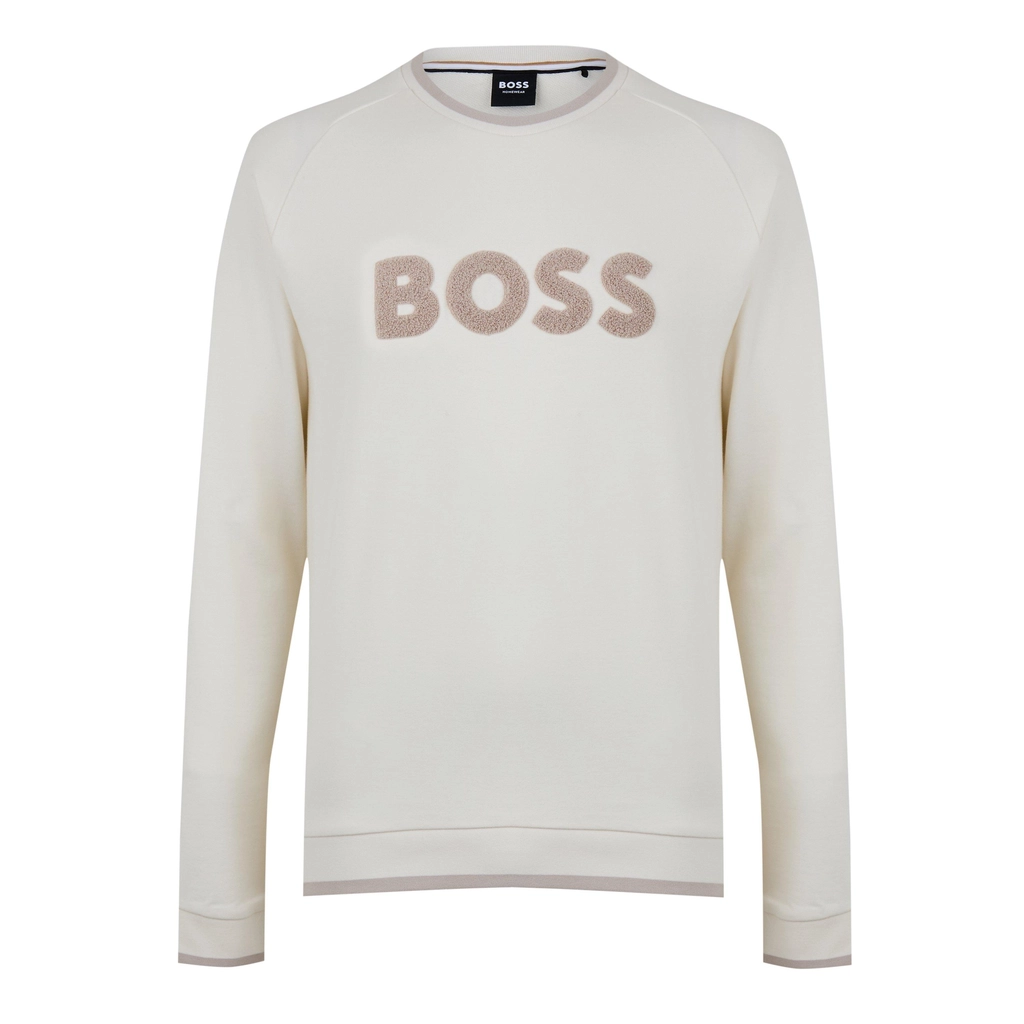Hugo Boss Fashion Sweatshirt 10254086 01 Mens - Natural